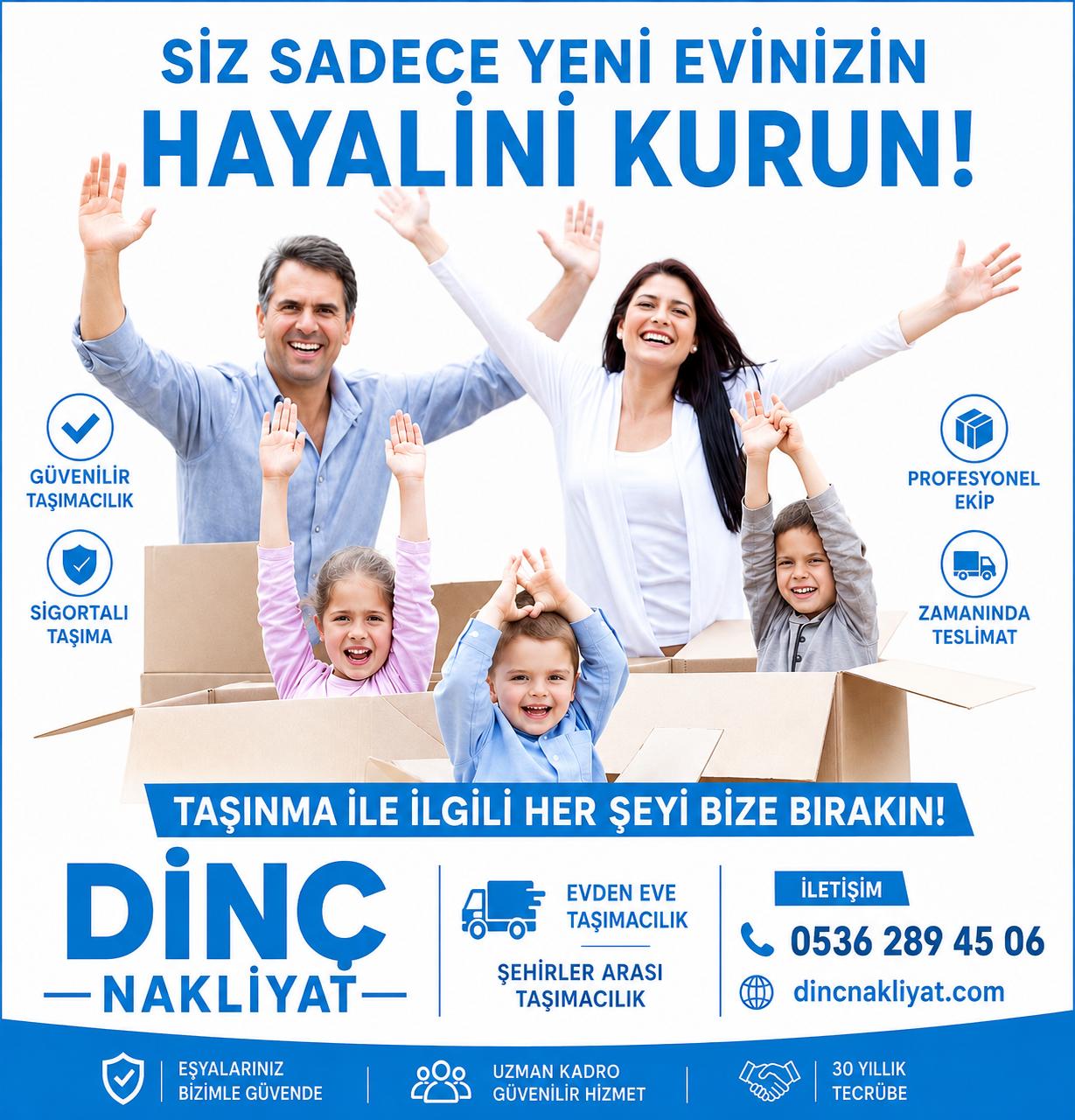 30 Yıllık Tecrübe ile Huzurlu Taşınma Deneyimi