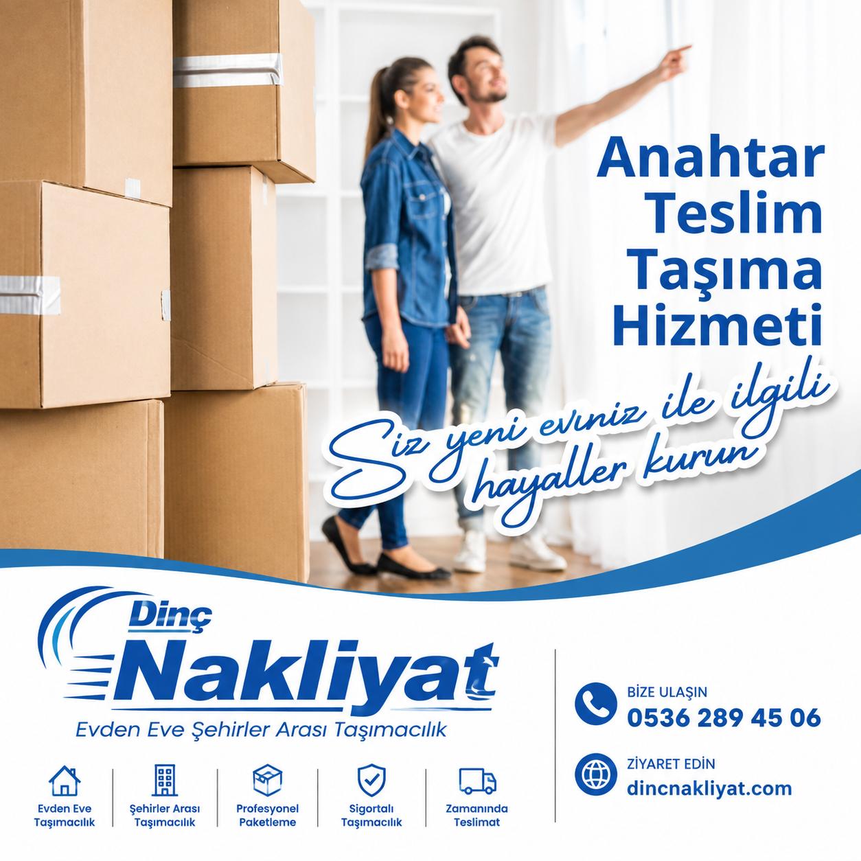 Anahtar Teslim Evden Eve Taşıma Hizmeti