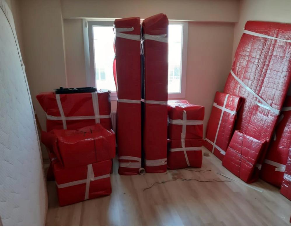 Gardırop ve Yatak Odası Demonte Parça Ambalajı