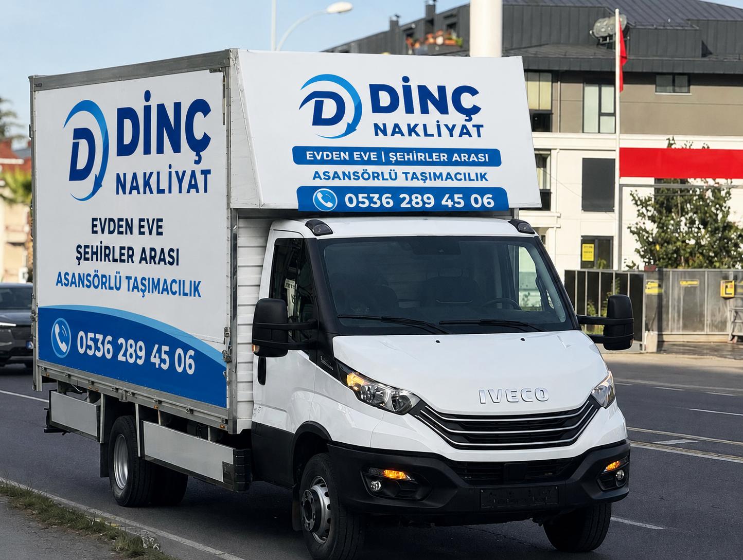 Şehir İçi ve Parça Eşya Taşıma Aracımız (Iveco Daily)