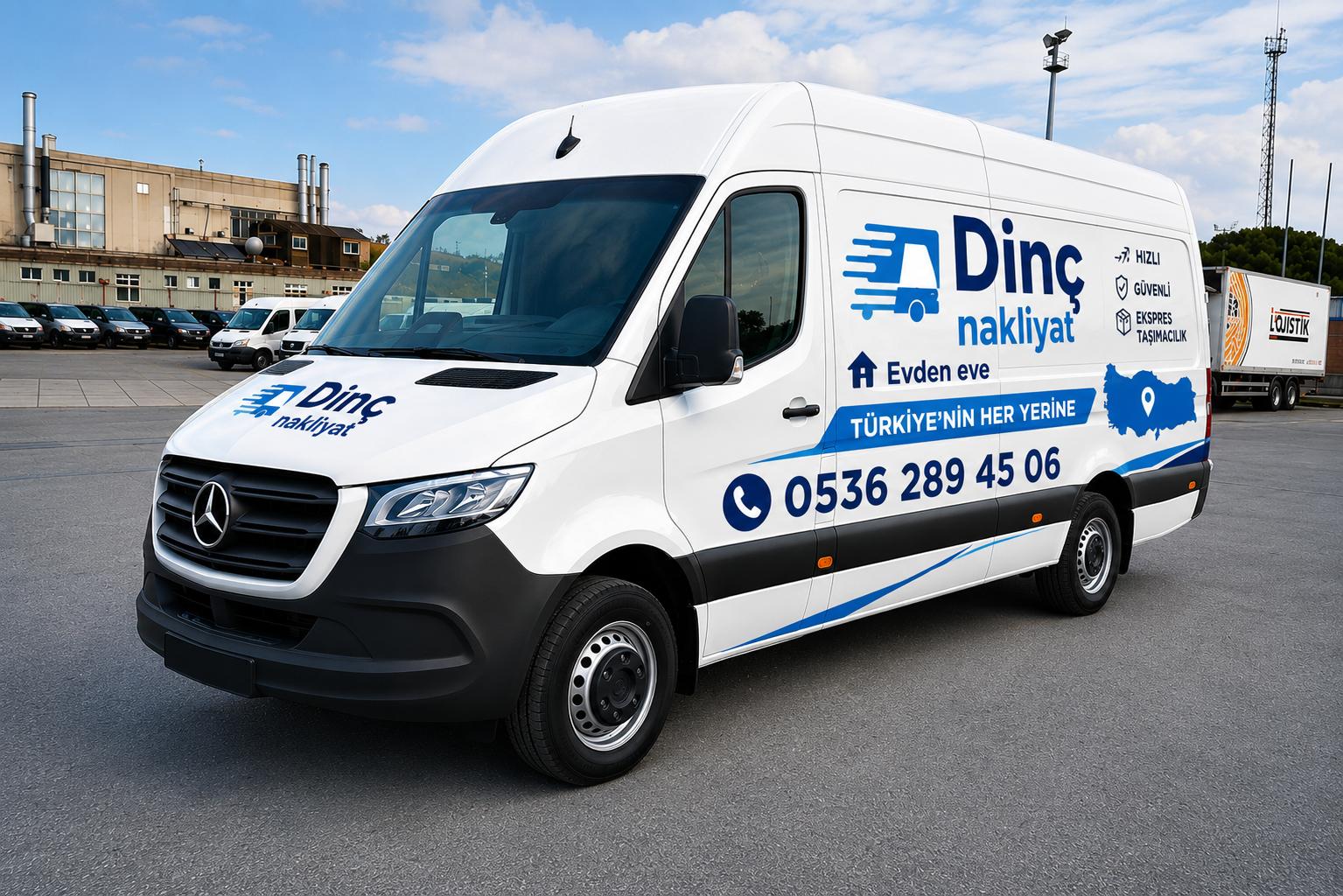 Ekspres Parça Eşya ve Hızlı Nakliyat Aracı (Mercedes Sprinter)