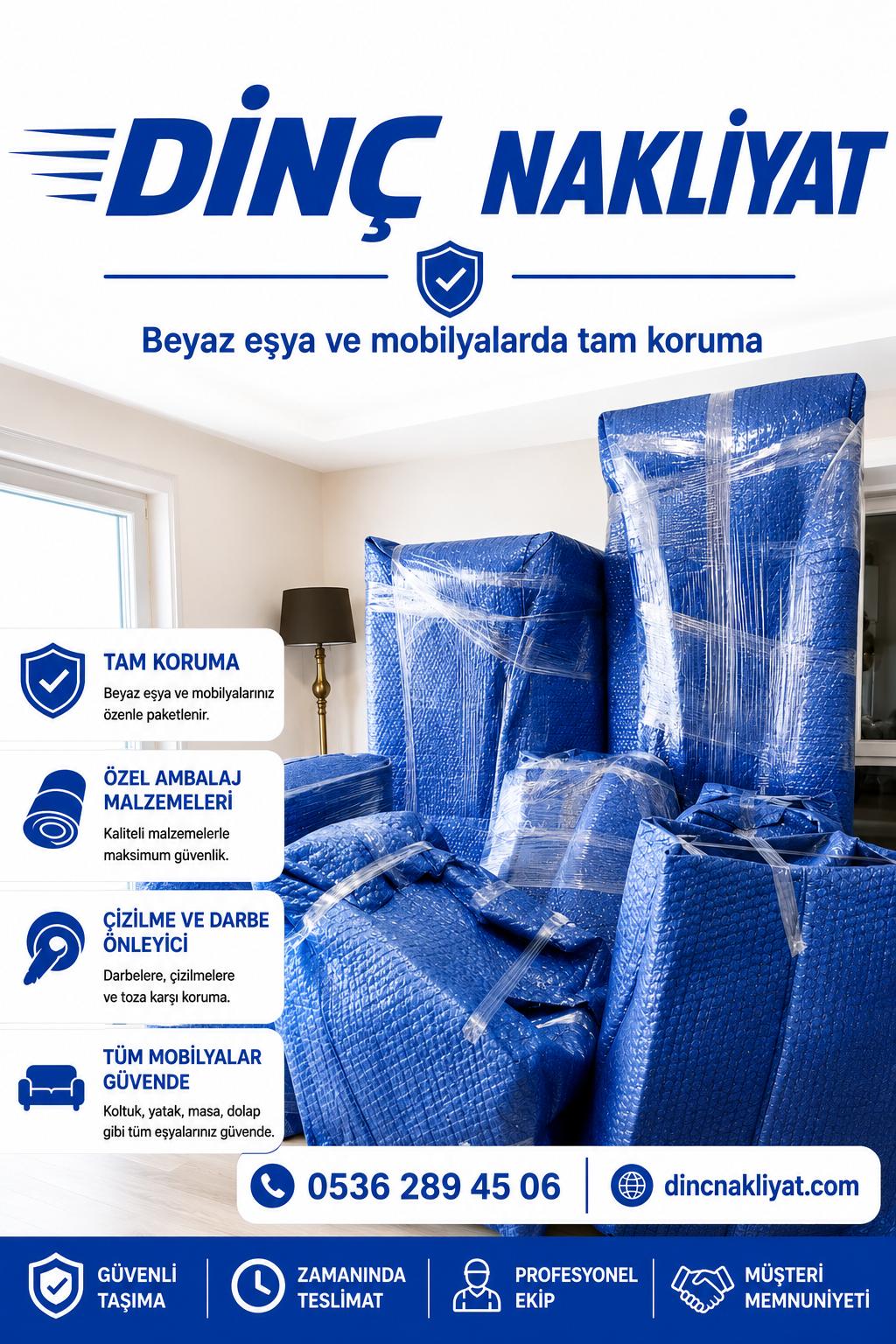 Beyaz Eşya ve Mobilyalarda Tam Koruma